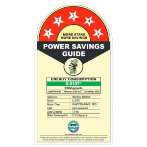 LLOYD 7 Kg Semi-Automatic Washing Machine GLWS705ARDVG | 5 Star Energy Rating | Swift Dry | Magic Filter | 5 Year Motor Warranty