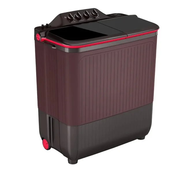Lloyd 14 Kg Semi Automatic Washing Machine GLWS145EPHPC | 1350 RPM | Energy Saving | Plum Cola