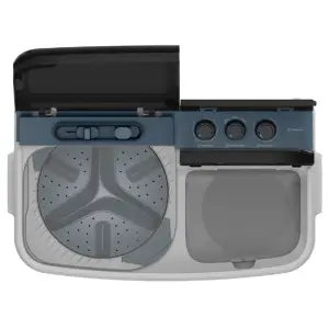 WHIRLPOOL (30353) 9kg Semi Automatic with Dynamix Detergent Dispenser – Ace XL GREY,Revolutionary Dynamix Technology