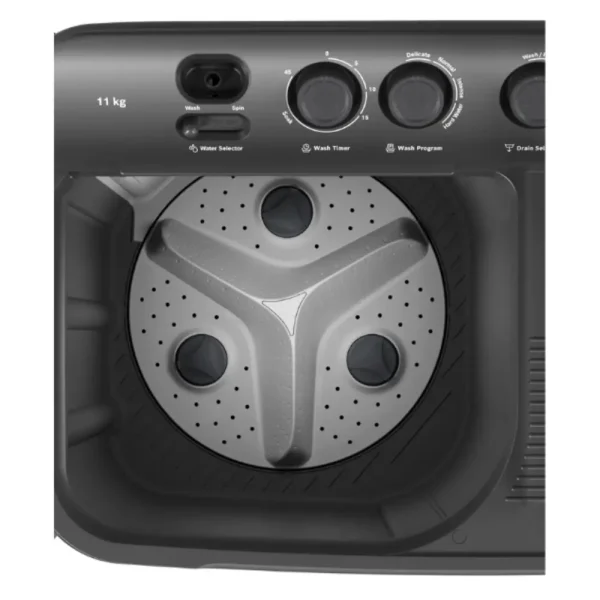 Samsung WT75C3200GG 7.5 kg, 5 Star, Semi-Automatic Top Load Washing Machine,with Hexa Storm Pulsator