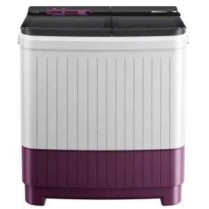 Bosch Washing Machine Series 4, Semi-Automatic Toploader 7.5 kg 1300 RPM (WJP752V0IN)- Wine
