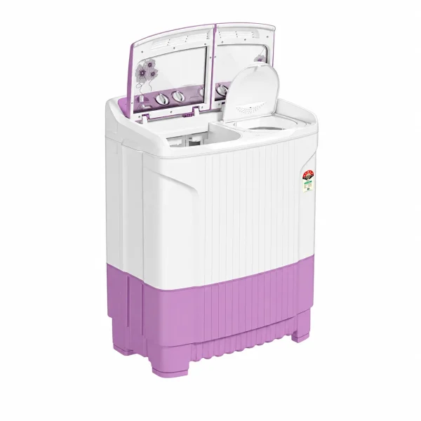 Godrej 8 Kg Semi Automatic Washing Machine WS EDGE 80 5.0 TB3 M LVDR Lavender | 5 Star Energy Efficient Washer