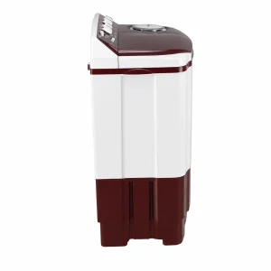 LG 7.5 Kg Semi Automatic Washing Machine | Roller Jet Pulsator | Wind Jet Dry | 5 Star Energy Rating | Burgundy