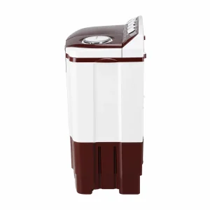 LG 7.5 Kg Semi Automatic Washing Machine | Roller Jet Pulsator | Wind Jet Dry | 5 Star Energy Rating | Burgundy