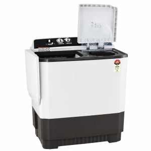 LG 10 Kg 5 Star Semi Automatic Top Load Washing Machine P1040RGAZ with Roller Jet Pulsator, Rat Away Feature & 1300 RPM Dark Gray 5 Year Motor Warranty