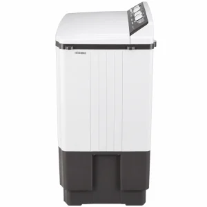 LG 10 Kg 5 Star Semi Automatic Top Load Washing Machine P1040RGAZ with Roller Jet Pulsator, Rat Away Feature & 1300 RPM Dark Gray 5 Year Motor Warranty