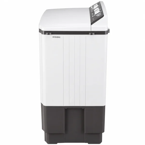 LG 10 Kg 5 Star Semi Automatic Top Load Washing Machine P1040RGAZ with Roller Jet Pulsator, Rat Away Feature & 1300 RPM Dark Gray 5 Year Motor Warranty