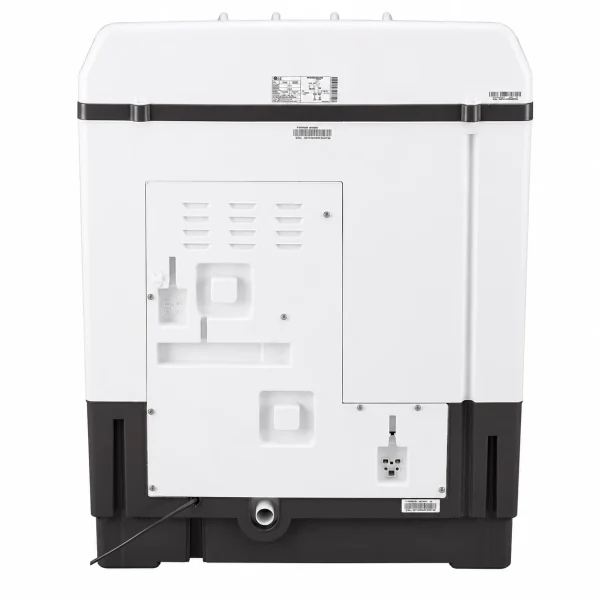 LG 10 Kg 5 Star Semi Automatic Top Load Washing Machine P1040RGAZ with Roller Jet Pulsator, Rat Away Feature & 1300 RPM Dark Gray 5 Year Motor Warranty
