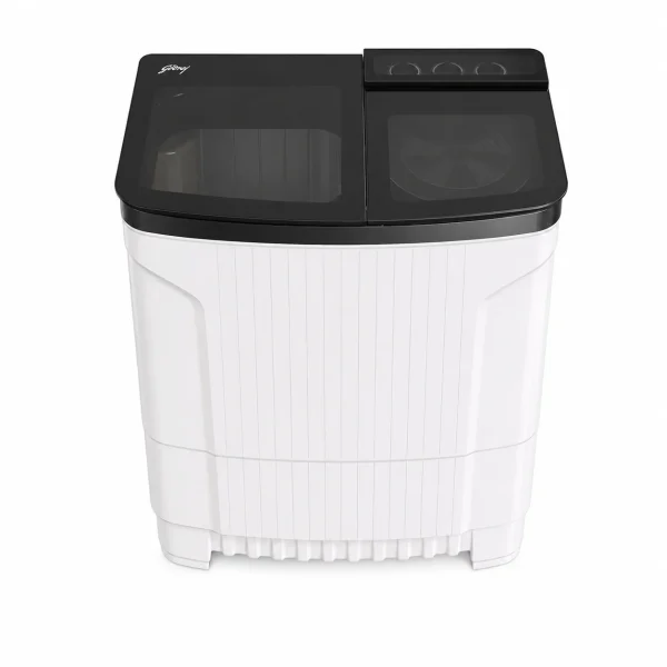Godrej WSEDGE ULT 80 5.0 DB2M CSBK 8 Kg Semi-Automatic Washing Machine | 5 Star Energy Efficient Washer | White Godrej WSEDGE ULT 80 5.0 DB2M CSBK 8 Kg Semi-Automatic Washing Machine | 5 Star Energy Efficient Washer | White