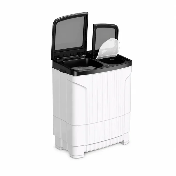 Godrej WSEDGE ULT 80 5.0 DB2M CSBK 8 Kg Semi-Automatic Washing Machine | 5 Star Energy Efficient Washer | White Godrej WSEDGE ULT 80 5.0 DB2M CSBK 8 Kg Semi-Automatic Washing Machine | 5 Star Energy Efficient Washer | White
