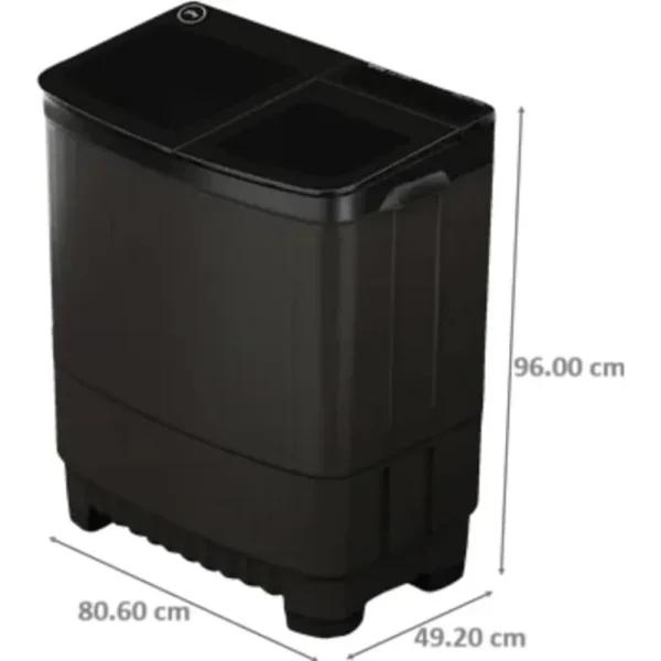 Godrej WSEDGE ULT 90 5.0 DB2M CSGR 9 Kg Washing Machine Tri-Roto Scrub Pulsator (3) Godrej WSEDGE ULT 90 5.0 DB2M CSGR 9 Kg Washing Machine | Tri-Roto Scrub Pulsator