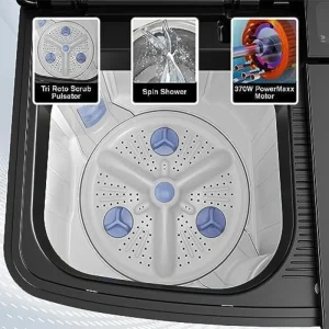 Godrej WSEDGE ULT 90 5.0 DB2M CSGR 9 Kg Washing Machine Tri-Roto Scrub Pulsator (5) Godrej WSEDGE ULT 90 5.0 DB2M CSGR 9 Kg Washing Machine | Tri-Roto Scrub Pulsator