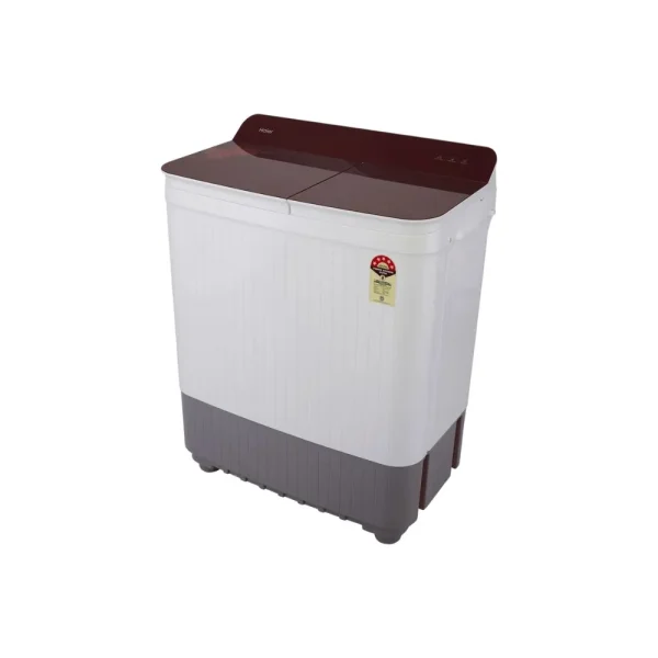 Haier 8 Kg Semi-Automatic Washing Machine With Toughened Glass (HTW80-178)