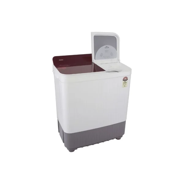 Haier 8 Kg Semi-Automatic Washing Machine With Toughened Glass (HTW80-178)