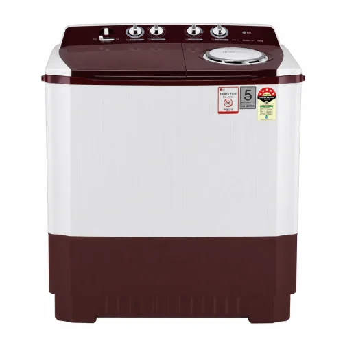 LG 10.5Kg Semi Automatic Washing Machine P105ASRAZ – Roller Jet Pulsator, 5 Star, Burgundy (2) LG 10.5Kg Semi Automatic Washing Machine P105ASRAZ – Roller Jet Pulsator, 5 Star, Burgundy