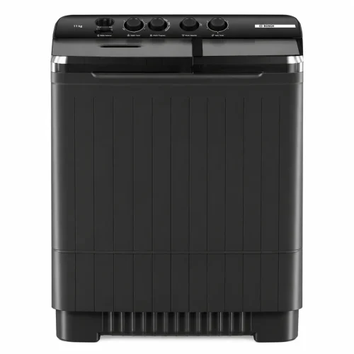 Bosch Series 2 (WJZ115D0IN) Semi-Automatic Top Load Washing Machine 11 Kg, 1360 RPM – Powerful Wash, Durable Design