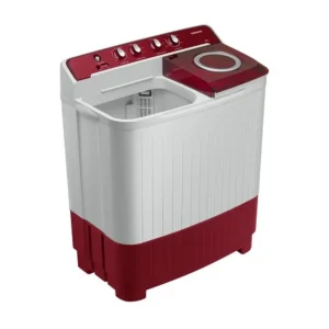 Samsung 8.5 Kg 5 Star Semi Automatic Washing Machine (WT85B4200RR, Light Gray) with Hexa Storm Pulsator, Dual Magic Filter, Air Turbo Drying & Rust-Proof Body