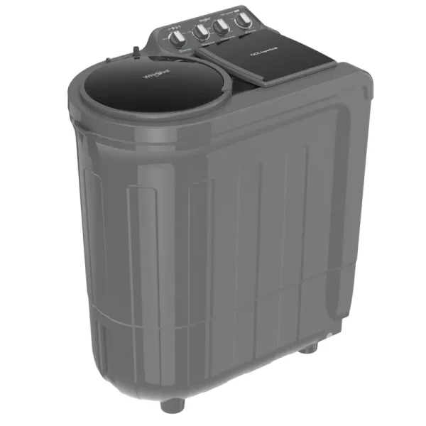 Whirlpool 7.5kg Semi-automatic Top Loading Washing Machine ACE 7.5 SUPER SOAK GREY DAZZLE