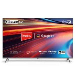 IMPEX evoQ 65S4QLC3 65 Inch 4K QLED Google TV | Dolby Vision & Atmos IMPEX evoQ 65S4QLC3 65 Inch 4K QLED Google TV | Dolby Vision & Atmos