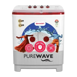 Sharp ES-SD90NB-PR 9kg Semi-Automatic Top Load Washing Machine with HydroBlast Wash & 1300 RPM Sharp ES-SD90NB-PR 9kg Semi-Automatic Top Load Washing Machine with HydroBlast Wash & 1300 RPMHydroBlast Wash & 1300 RPM