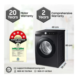 Samsung WW80T504DAB1 Front Load Washing Machine 8kg | Energy Efficient Laundry Solution Samsung WW80T504DAB1 Front Load Washing Machine 8kg | Energy Efficient Laundry Solution