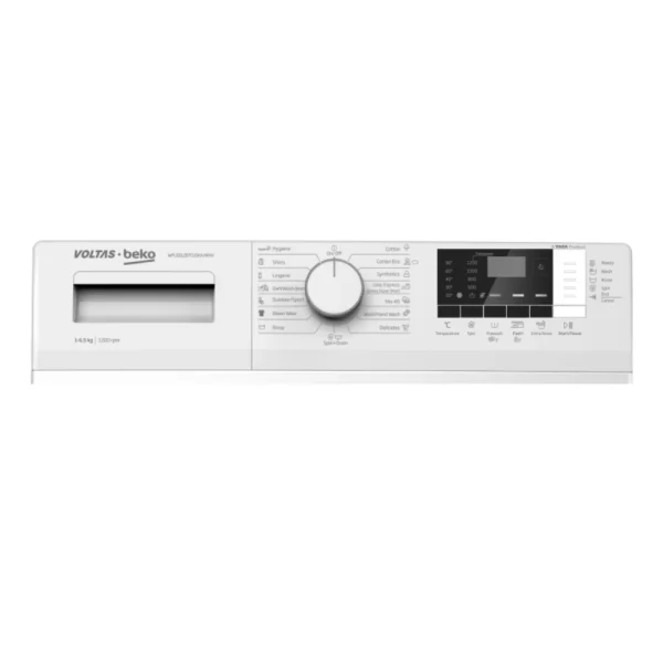 Voltas Beko WFL6512B7COUBAA 6.5kg Front Load Washer with Heater & 1200 RPM Voltas Beko WFL6512B7COUBAA 6.5kg Front Load Washer with Heater & 1200 RPM