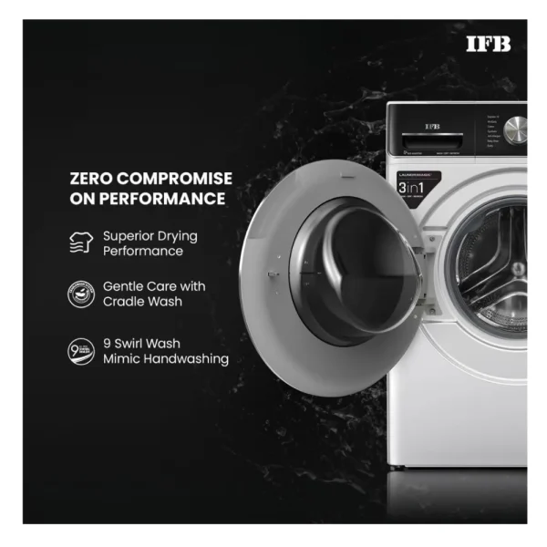 IFB Executive Plus ZXS Silver | 10/7/3 Kg Washer Dryer Combo with AI Technology IFB Executive Plus ZXS Silver | 10/7/3 Kg Washer Dryer Combo with AI Technology