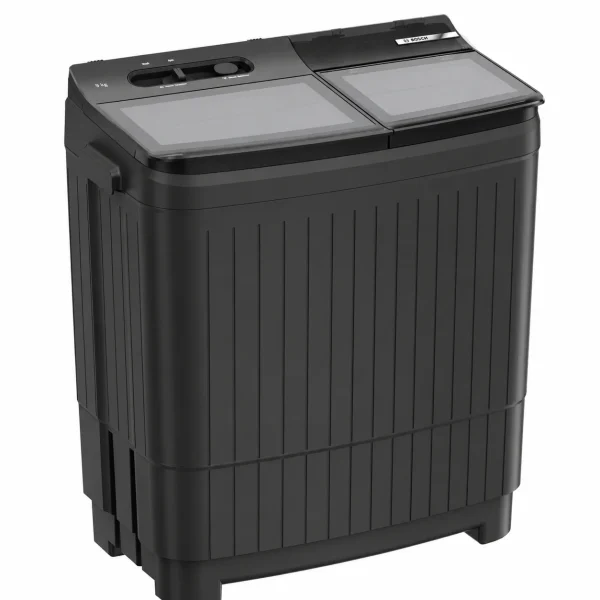 Bosch WJG803S0IN 8 kg Semi-Automatic Washing Machine with Hard Water Wash | Black Bosch WJG803S0IN 8 kg Semi-Automatic Washing Machine with Hard Water Wash | Black