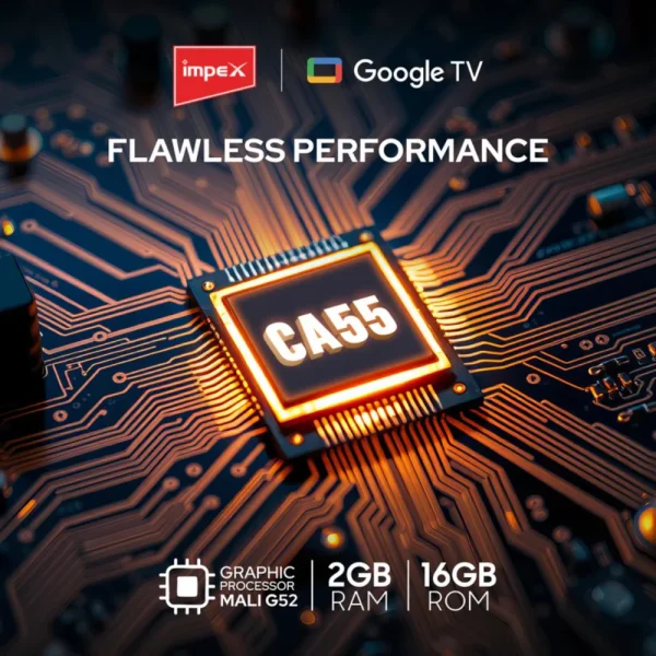 IMPEX evoQ 65S4QLC3 65 Inch 4K QLED Google TV | Dolby Vision & Atmos