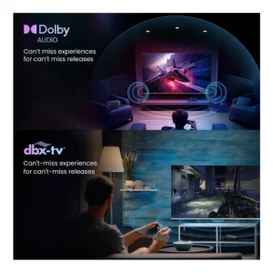 Haier H32S80FFX 32 Inch Full HD QLED Smart TV – HDR10, MEMC, Google TV