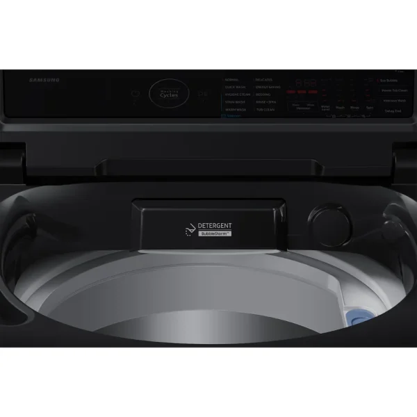 Samsung WA40F08H2BTL 8KG Fully Automatic Top Load Washing Machine | 5 Star Energy Rating Samsung WA40F08H2BTL 8KG Fully Automatic Top Load Washing Machine | 5 Star Energy Rating