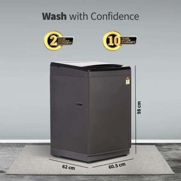SHARP 10 Kg 5 Star Top Load Washing Machine ES-T100N-BK SHARP 10 Kg 5 Star Top Load Washing Machine ES-T100N-BK