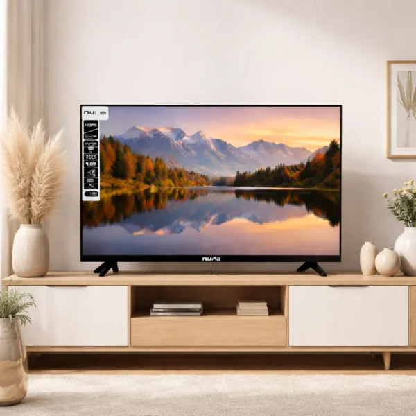Nuvia 32 Inch HD Ready Smart LED TV (NV32HDSBLS2) – Android Smart TV with WiFi Nuvia 32 Inch HD Ready Smart LED TV (NV32HDSBLS2) – Android Smart TV with WiFi