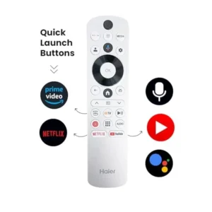 Haier 43P7GT-P 43 Inch 4K Ultra HD Smart Google TV with Dolby Vision & Atmos 43P7GT Series Grey Best Price in Kerala