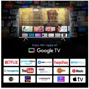 Haier 43P7GT-P 43 Inch 4K Ultra HD Smart Google TV with Dolby Vision & Atmos 43P7GT Series Grey Best Price in Kerala
