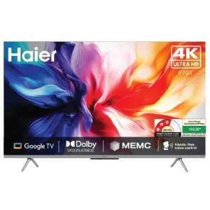 Haier 50P7GT-P 50 Inch 4K UHD Smart Google TV with Dolby Vision & Atmos