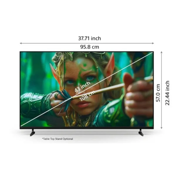 Sony K-43S22M2 2025 Model 43 Inch 4K Ultra HD Smart Google TV with Dolby Atmos