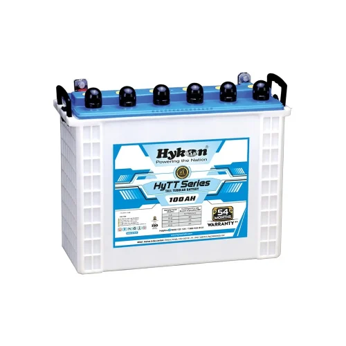 Hykon 100Ah Tubular Inverter Battery for Home & Office Backup Hykon 100Ah Tubular Inverter Battery for Home & Office Backup