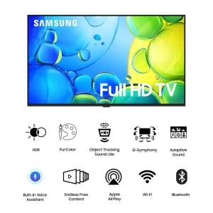Samsung 43 Inch Full HD Smart LED TV UA43F5500FUXXL with HDR, Tizen OS, Voice Remote & Smart TV Features | Best 43 Inch Samsung Smart TV in India