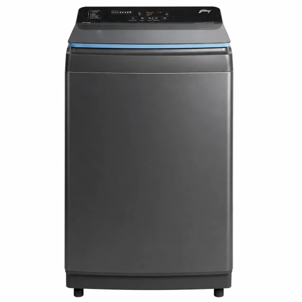 Godrej WT EON RHN 12 5.0 FEFH A GLGR Fully Automatic Top Load Washing Machine with AI Smart Wash & 60°C Hot Wash | Grey