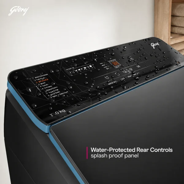 Godrej 10 Kg WT EON RHN 10 5.0 FEFH C GLGR Fully Automatic Top Load Washing Machine with Hot Wash, Quick Wash & Zero Pressure Technology - Grey Godrej 10 Kg WT EON RHN 10 5.0 FEFH C GLGR Fully Automatic Top Load Washing Machine with Hot Wash, Quick Wash & Zero Pressure Technology - Grey