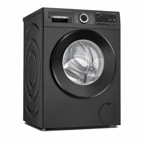 Bosch WGA12208IN 7kg Front Load Washing Machine | 1200 RPM Series 4 | Eco Silence Drive™ | Black Bosch WGA12208IN 7kg Front Load Washing Machine | 1200 RPM Series 4 | Eco Silence Drive™ | Black