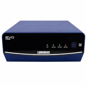 Luminous EVO S 1550 1400VA Pure Sine Wave Inverter for Home & Office Power Backup | Supports 12V Single Battery | Advanced LVFC Charging Technology