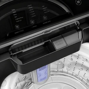Godrej WTEON VLVT 805.0 FDTN MTBK 8 Kg 5 Star Fully Automatic Top Load Washing Machine - Black Godrej WTEON VLVT 805.0 FDTN MTBK 8 Kg 5 Star Fully Automatic Top Load Washing Machine - Black