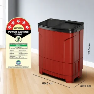 Godrej Ultima 8.0 Kg Semi-Automatic Top Load Washing Machine | Powerful Wash Technology | Rust-Proof Body | Energy Efficient | Compact Design for Small Families Godrej Ultima 8.0 Kg Semi-Automatic Top Load Washing Machine | Powerful Wash Technology | Rust-Proof Body | Energy Efficient | Compact Design for Small Families