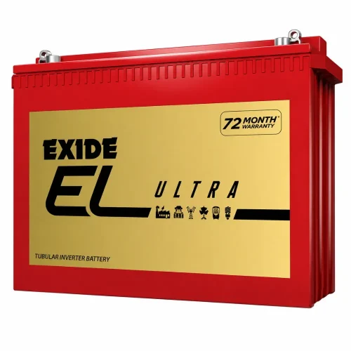 Exide EL Ultra 150Ah Advanced Tubular Inverter Battery for Long Power Backup Exide EL Ultra 150Ah Advanced Tubular Inverter Battery for Long Power Backup