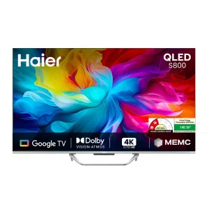 Haier 43S800QT-P 43 Inch 4K QLED Smart Google TV with Dolby Vision & Atmos Haier 43S800QT-P 43 Inch 4K QLED Smart Google TV with Dolby Vision & Atmos