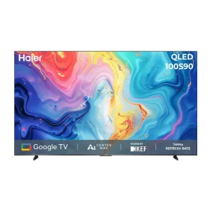 Haier H100S90FUX 100” 144Hz QLED Google TV with Dolby Vision