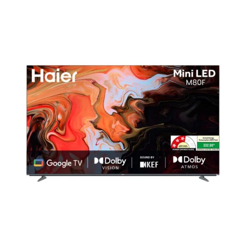 Haier H75M80FUX 75 Inch Mini LED 4K Smart Google TV with KEF Sound & Dolby Atmos (2025 Model) Haier H75M80FUX 75 Inch Mini LED 4K Smart Google TV with KEF Sound & Dolby Atmos (2025 Model)