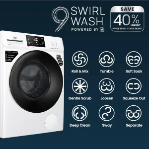 IFB Serena VXN 7012 CMS 7 Kg Fully Automatic Front Load Washing Machine with AI, WiFi & PowerSteam® | White IFB Serena VXN 7012 CMS 7 Kg Fully Automatic Front Load Washing Machine with AI, WiFi & PowerSteam® | White